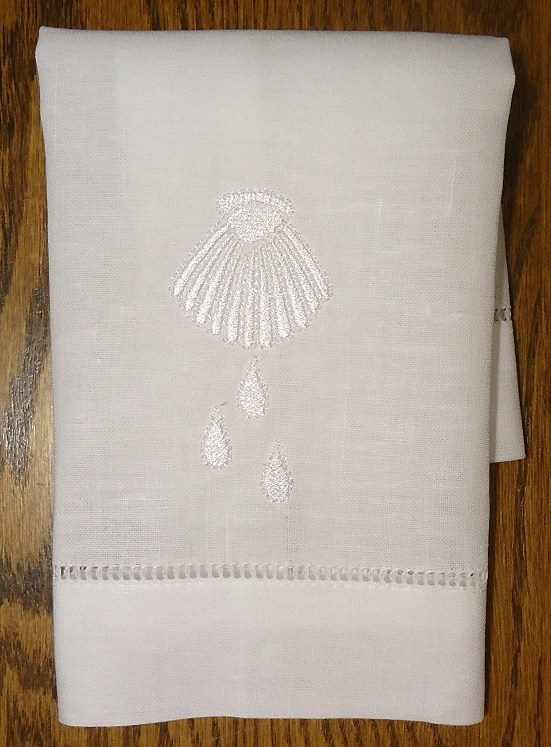 Integrity Designs Baby Baptism Cloth with Shell