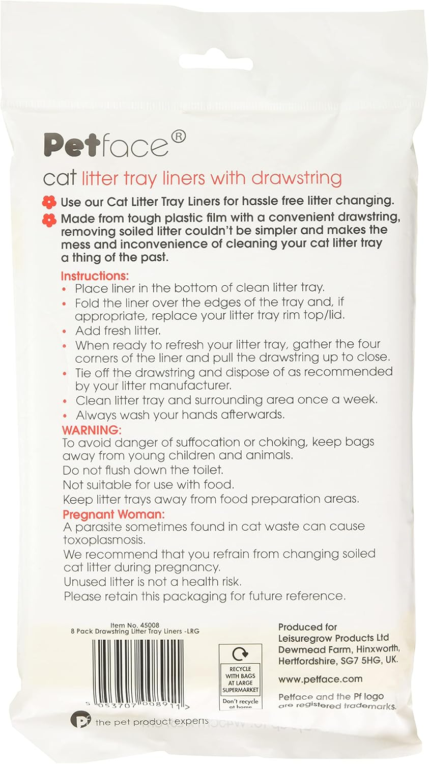 Petface 45008DS1 Litter Tray Liner, Large image number 2