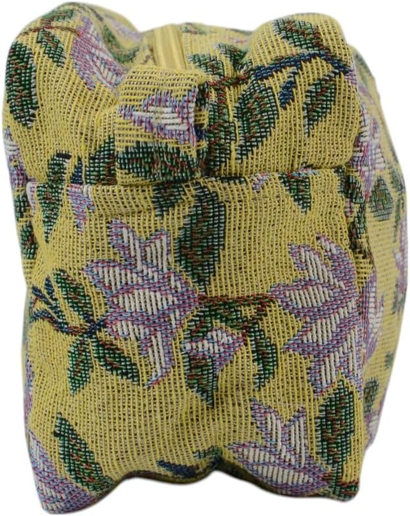 Friends Hill Gusseted Pouch, Sitar, Yellow image number 4