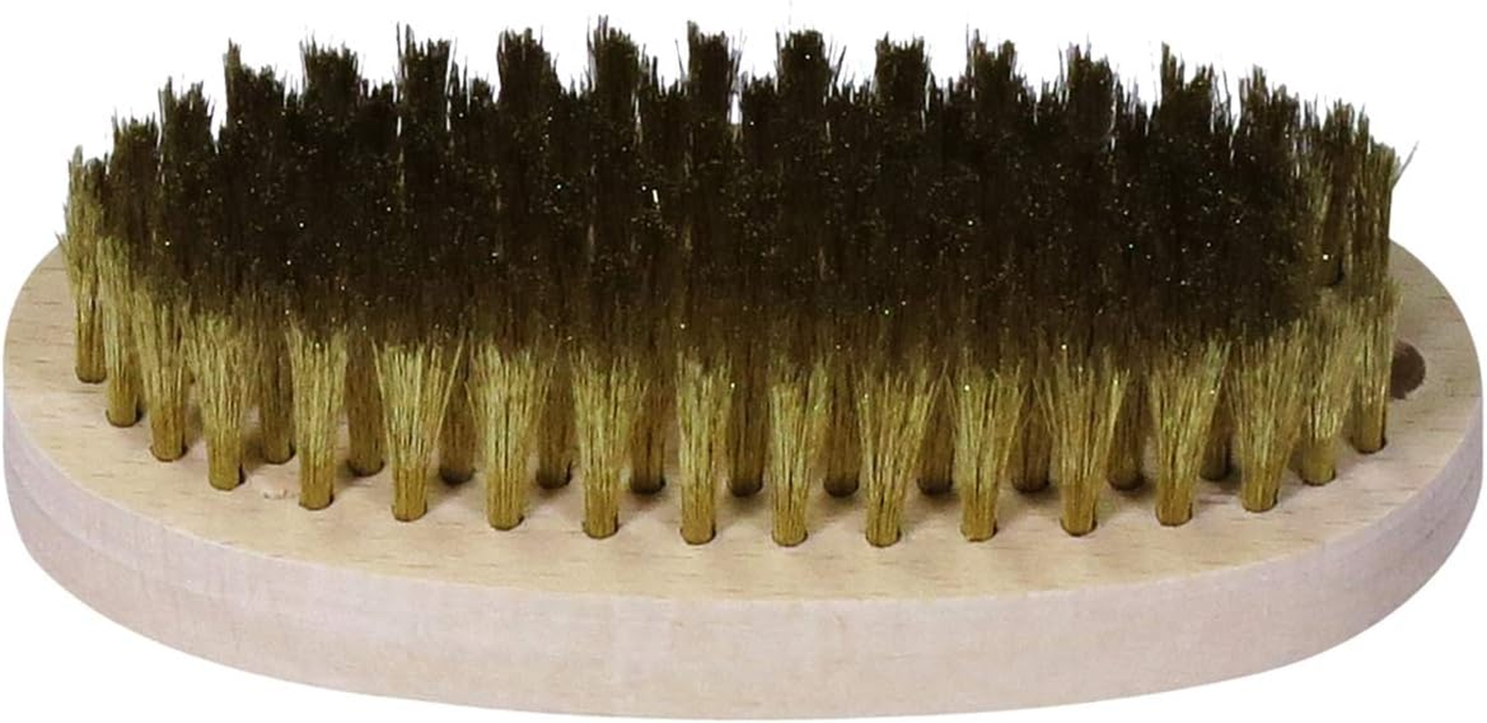 KONYO Daigoro Brass Wire Brush, Oval Shape image number 1