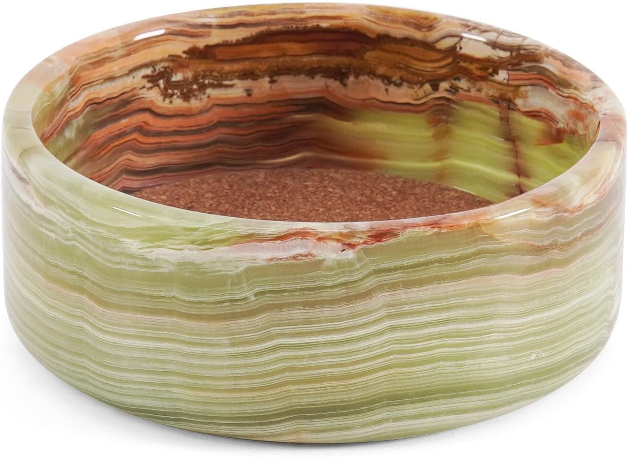 Radicaln Marble Wine Coaster White 5.5" Inch Handmade Drink Coasters Wine Stand - Used as Beer Coasters, Glass Coasters, Coaster Holder - Kitchen Counter D&eacute;cor Wine Accessories