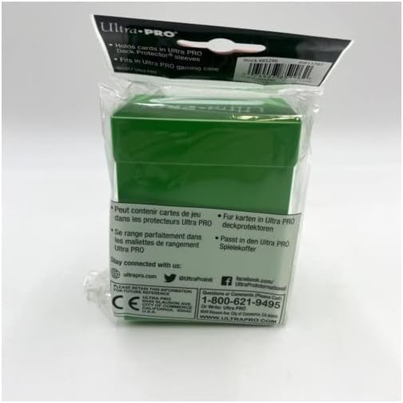 Ultra PRO Standard Deck Box - Lime Green image number 6