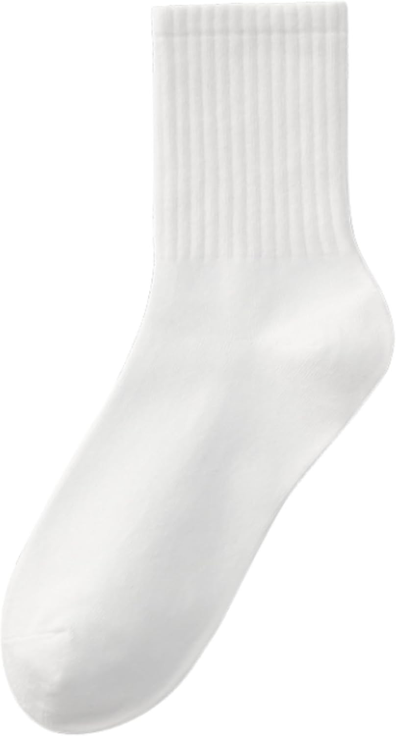 20 Pairs of Disposable Socks, Breathable Cotton Socks, Portable Compressed Design for Travel & Daily Wear (Men & Women)