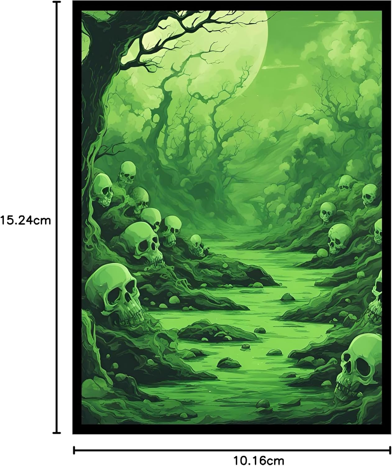 MTG (Green Toxic Poison) - 100Ct Matte TCG Card Art Sleeves by Ai Armor image number 2