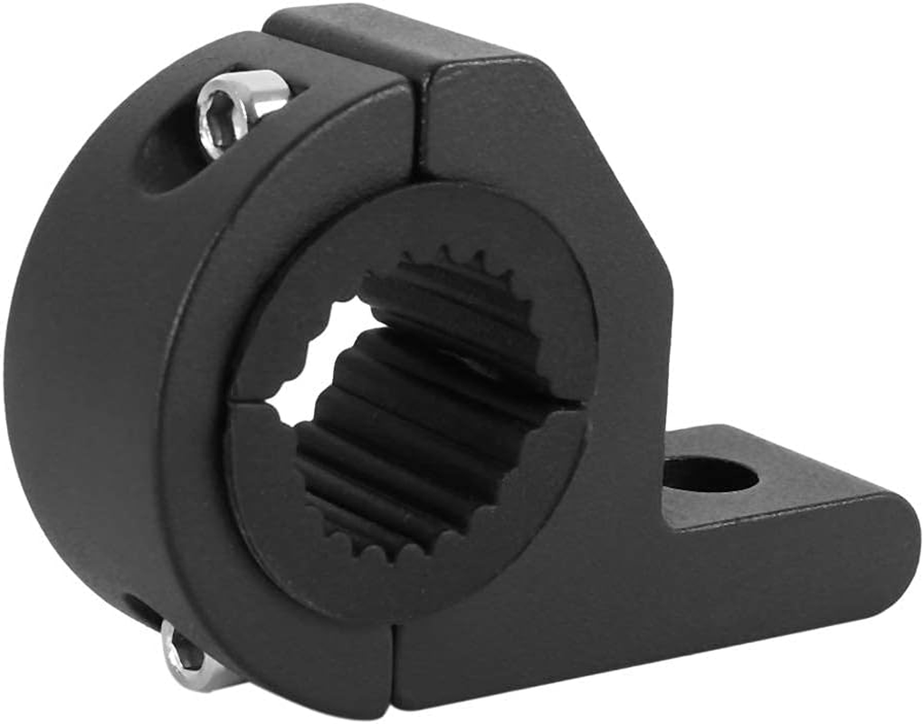 2Pcs Light Bar Tube Clamps, 19-30MM Universal Work Offroad Led Light Mounting Brackets Horizontal Bar Tube Clamp Kit, Horizontal Bar Cage Roof Rack Holder for Off-Road Truck UTV ATV image number 5