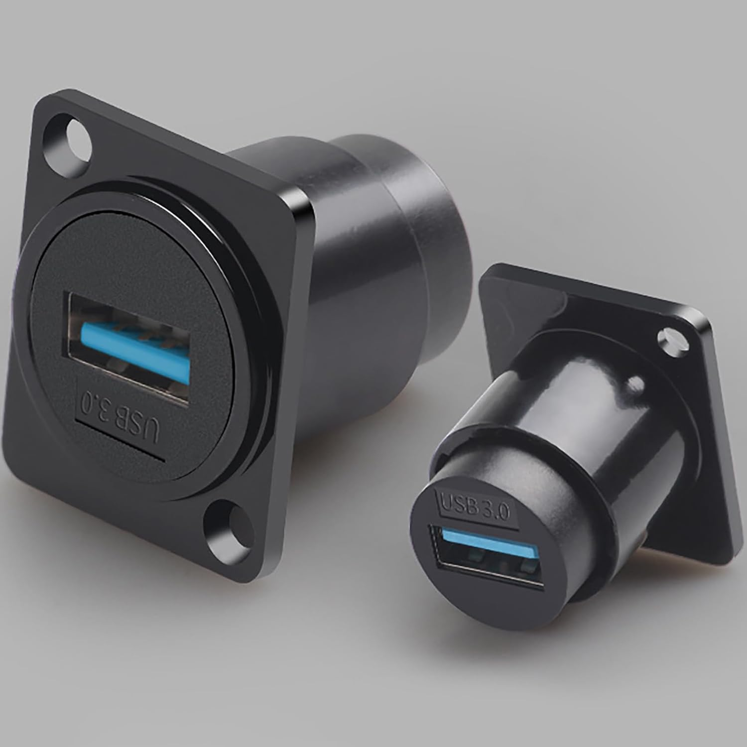 Tunghey USB3.0 D Series Panel-Mount Connector | D-USB-3.0 USB 3.0 Pass through Connector (10Pack) - 10Pack image number 4