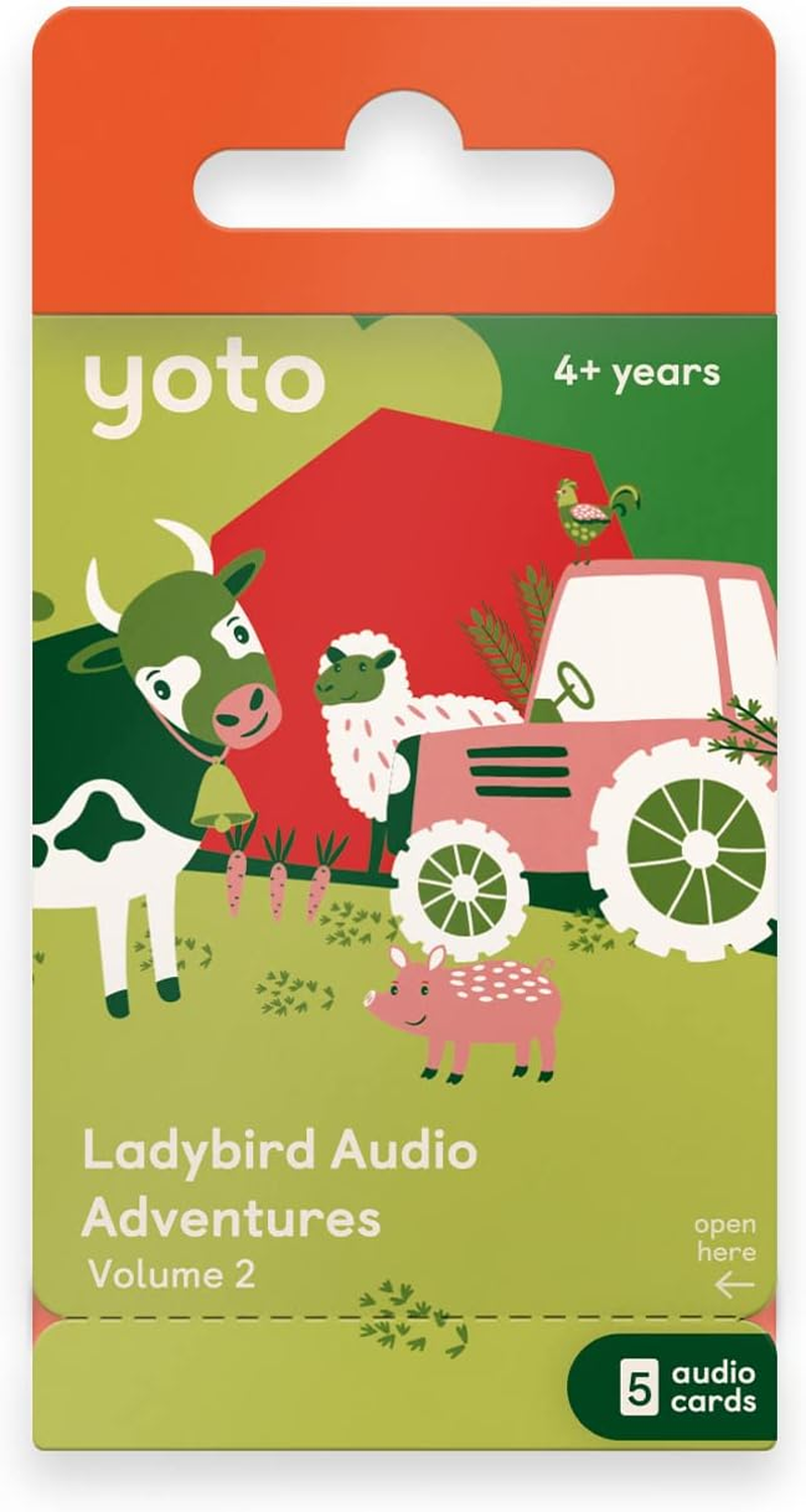 Yoto Ladybird Audio Adventures Collection: Vol. 2 &ndash; Kids 5 Audio Cards for Use with Yoto Player & Mini All-In-1 Audio Player, Screen-Free Listening with Fun Playtime, Bedtime & Travel Stories, Ages 5+ image number 3