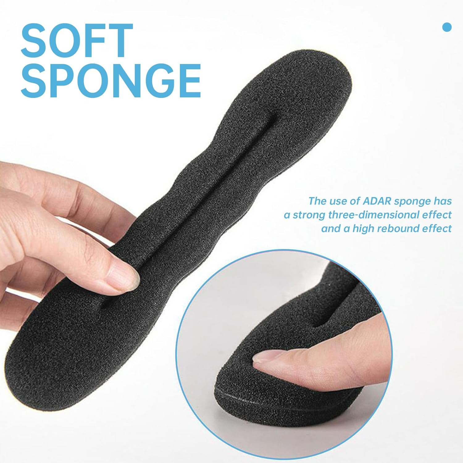 Pack of 4 Bun Maker, Hair Bun Maker, Hair Bun Maker, Bun Aid for Women, Hairband, Elegant Twister Braid, Hair Styling Accessories, Hair Styling Clips, Hair Tool, Styling Swimming Doughnut, Hair Braid image number 3