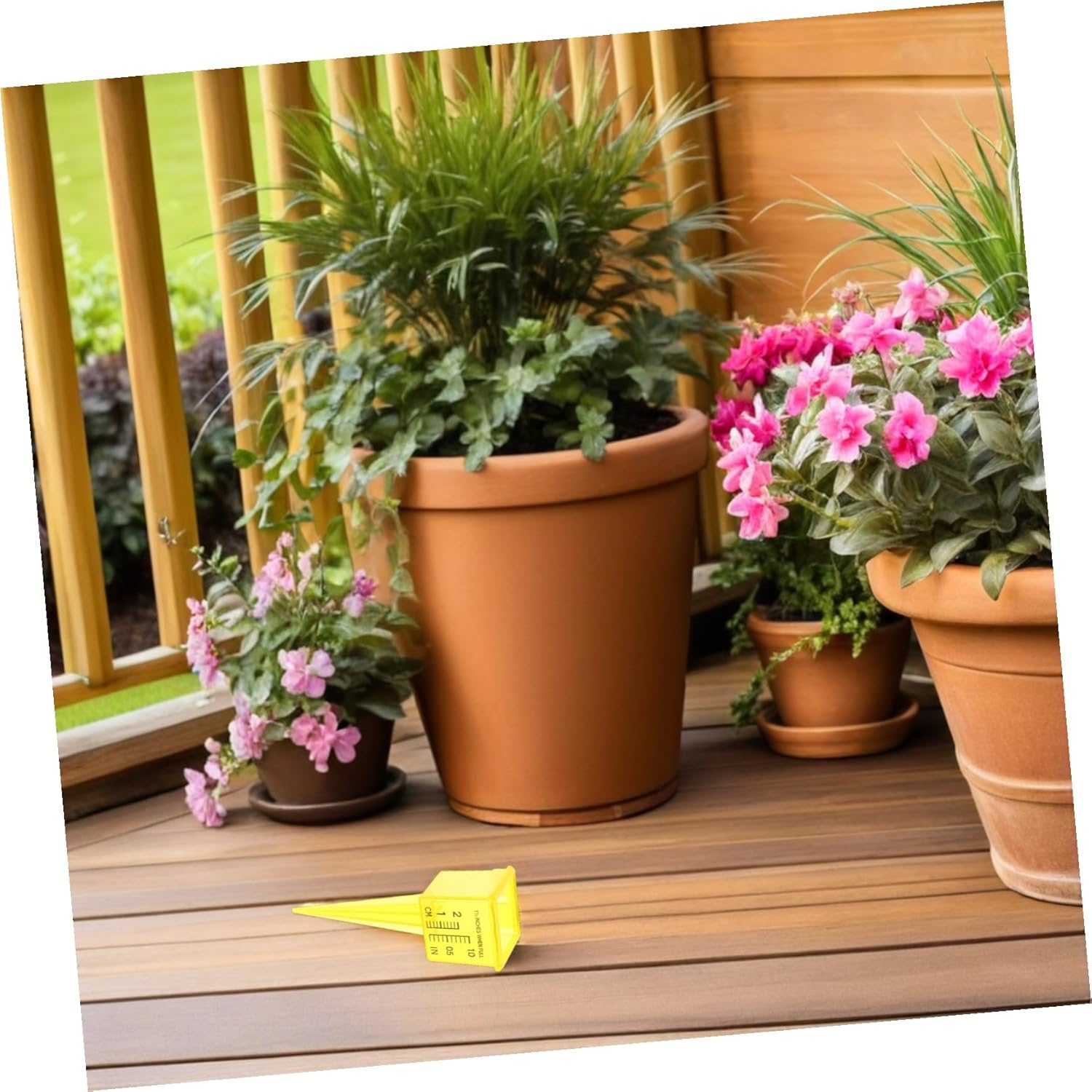 20Pcs Lawn Rain Gauge Wide-Mouth Outdoor Water Level Monitor for Garden Sprinkler Measurement Professional Accurate Rainfall Gauge with Pointed Tip for Easy Installation image number 4