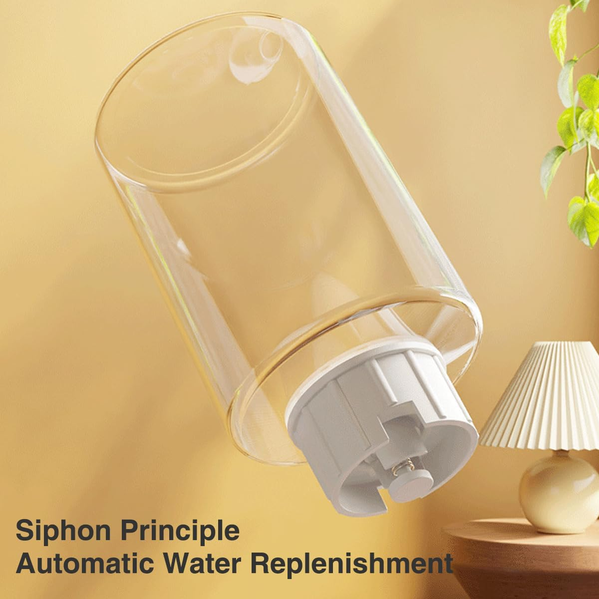 AIMALL 12X10X9.84 Inch Automatic Cat Feeder and Water Dispenser, 2.8L Food Storage, 1L Water Tank, Ceramic and Stainless Steel Bowls for Cats and Dogs image number 5