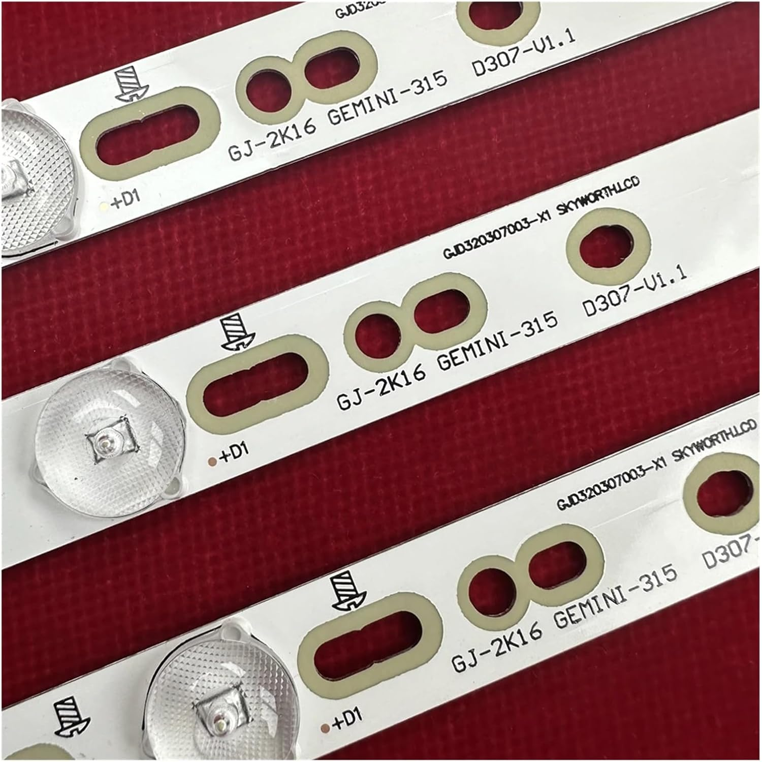 Led Backlight for 32INCH A-Oc Le32S5760 Le32S5970 Le32D1352 32Phg4900 32Phg5102 GJ-2K16 D2P5-315 LBM320P0701-FC-2 (Color : 10Set-30Pcs) - 15Set-45Pcs image number 3