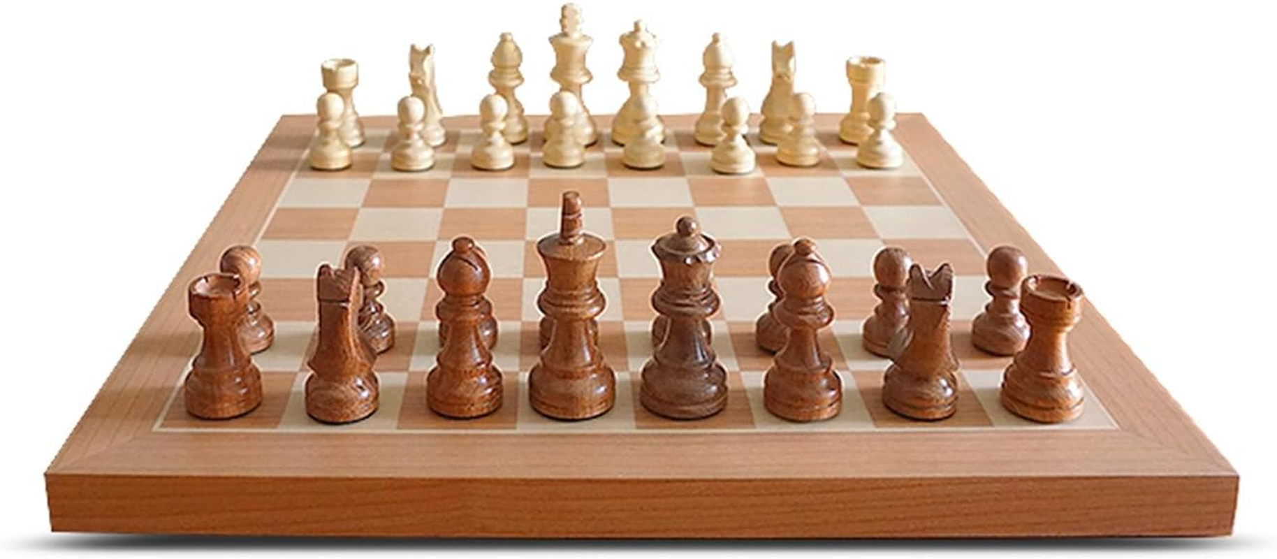 Chessnut Air + Electronic Chess Set, Wooden Chess Board with Leds, AI Adaptive Game, App, 1-2 Players, Age 8+ image number 1