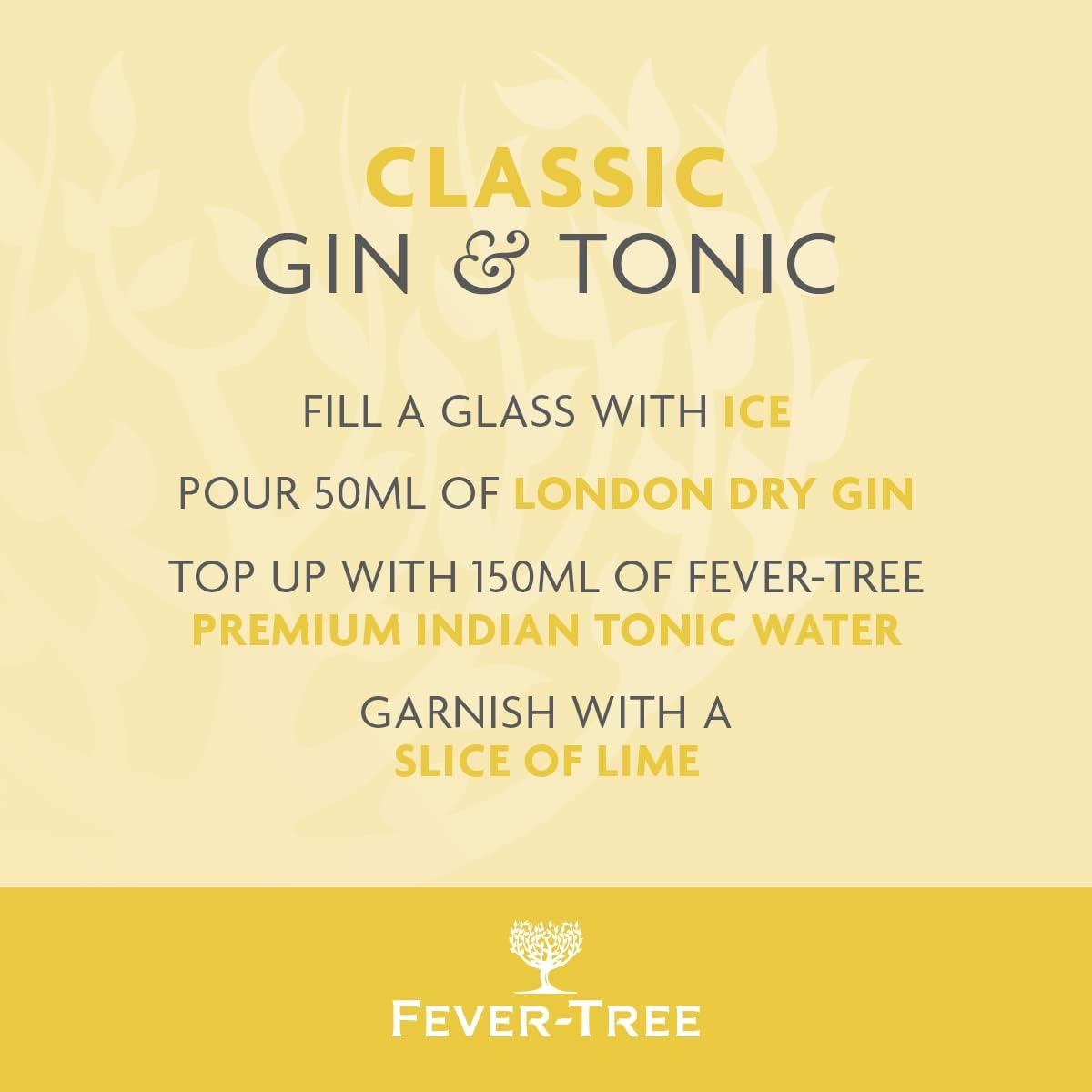 Fever Tree Premium Indian Tonic Water, 500 Ml (Pack of 8)