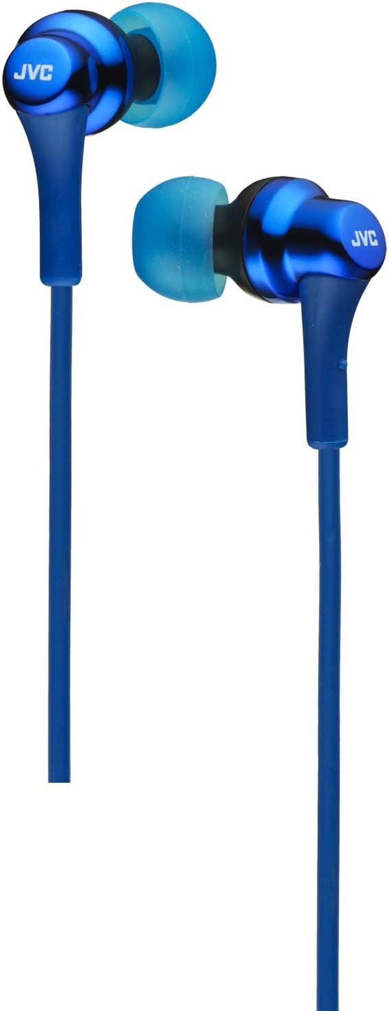 JVCKENWOOD JVC HA-FX26-Z Wired In-Ear Earphones, Light Blue