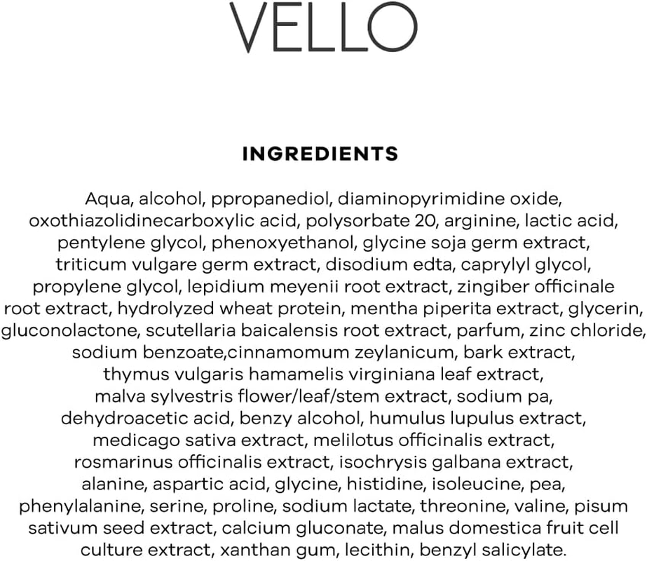 YBERA PARIS Vello Vital Serum | Combats Hair Loss | Restores Vitality | Accelerate Hair Growth | Ideal for Men and Women with Capillary Atrophy | 3 Oz