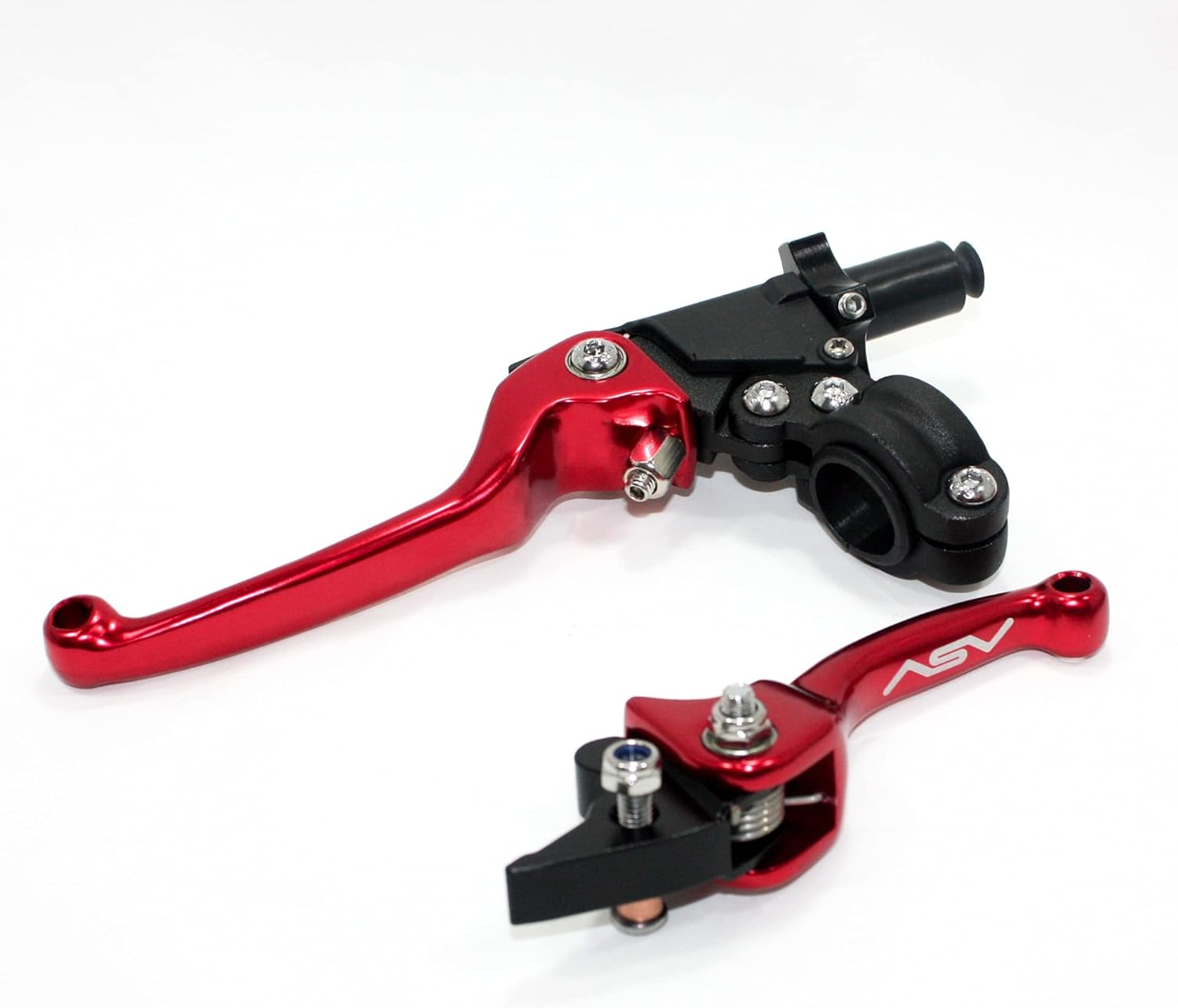 BLYGO RED CNC Heavy Duty Clutch + Brake Lever Set 125Cc 150Cc PIT PRO TRAIL DIRT BIKE image number 3