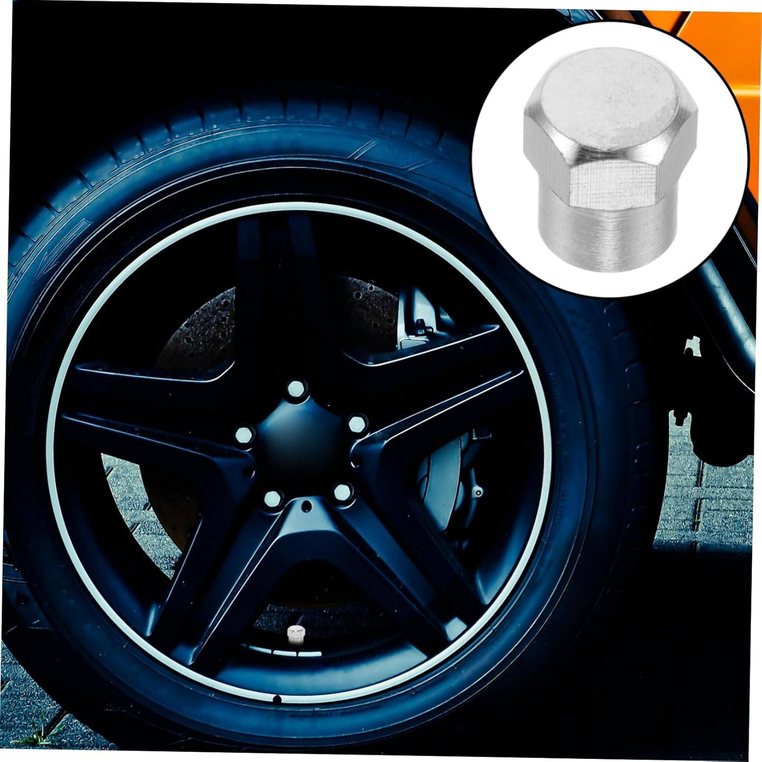 MOLUCKFU 20Pcs Car Valve Cap Tire Stem Caps Valve Covers Automotive Exterior Accessories for Car Truck Wheel Replacement image number 3