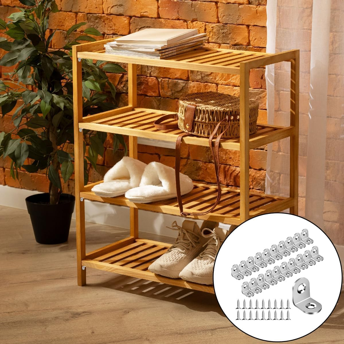 L Bracket Corner Brace with Screws,20Pcs L Bracket Corner Brace 90 Degree Corner Braces L Brackets Corner Brackets,90 Degree Brace Small Right Angle Brackets,Stainless Steel L Brackets Corner Braces