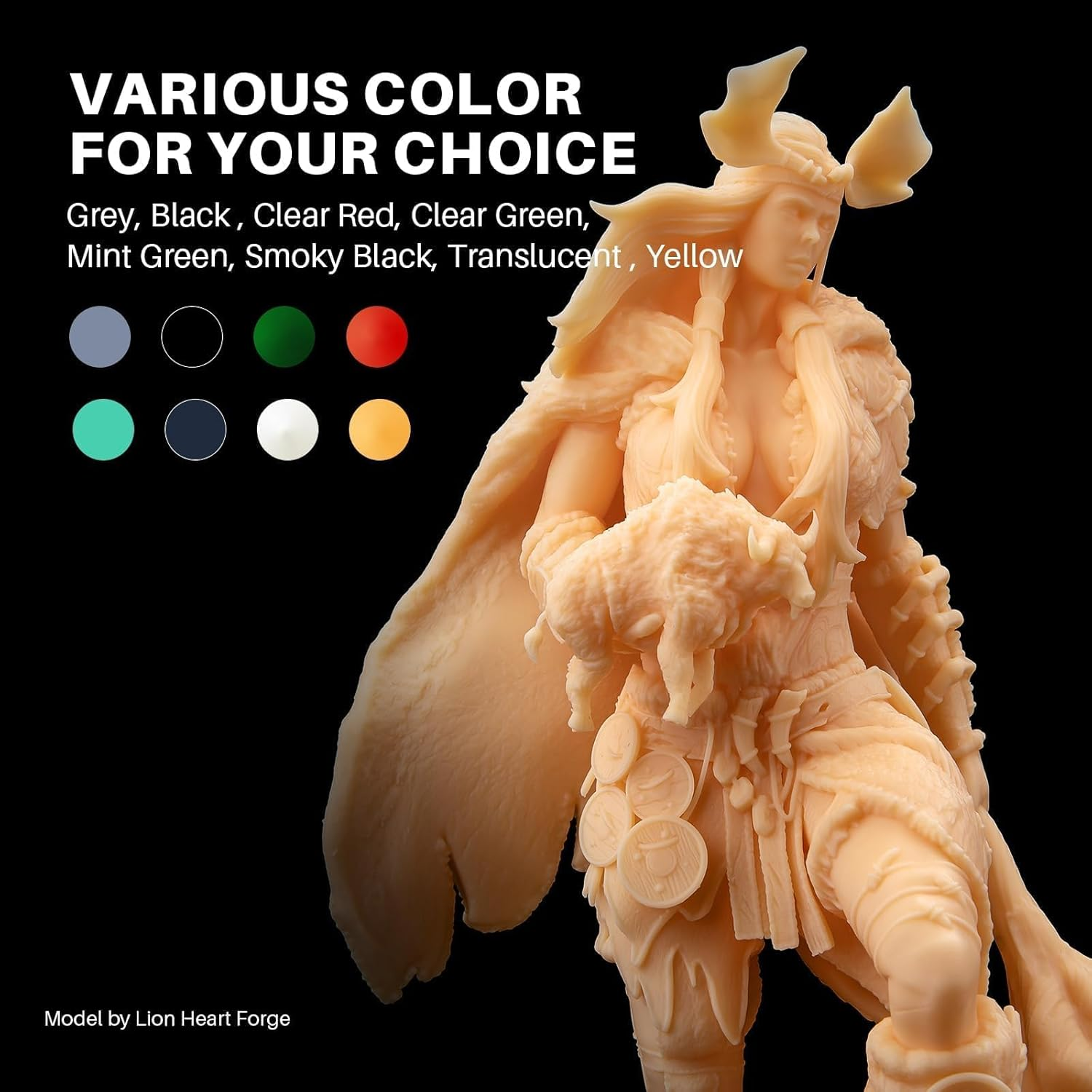 ELEGOO Abs-Like 3D Printer Resin 3.0, 405Nm Uv-Curing Photopolymer Resin for LCD/DLP 3D Printing, with Enhanced Strength and Toughness, High Precision, Low Viscosity, Grey 2000G image number 5