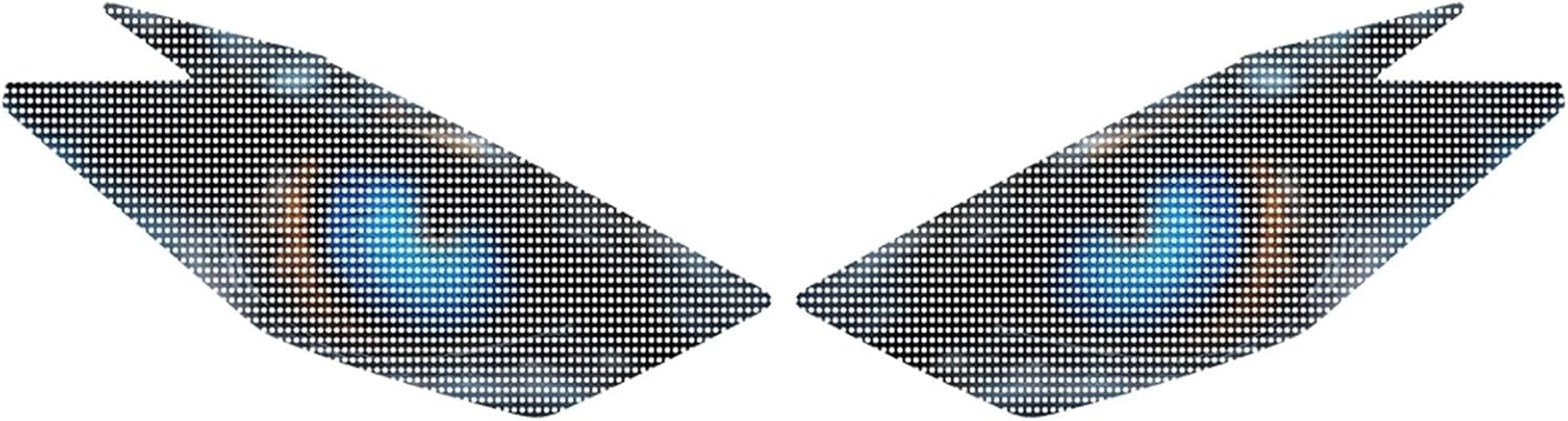 Fit for Kawasaki Z500 2024 Accessories Z 500 Head Light Motorbike Stickers Headlight Sticker Waterproof Motorcycle Decals(Blue)