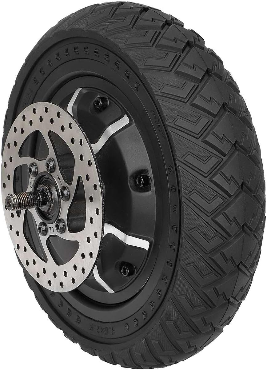 TREFAN 9.5 Inch Off-Road Solid Tyres for Electric Scooter NIU Kqi3 Sports/Pro/Max 9.5 X 2.50 Non-Slip Replacement Wheels (Pack of 1) image number 4
