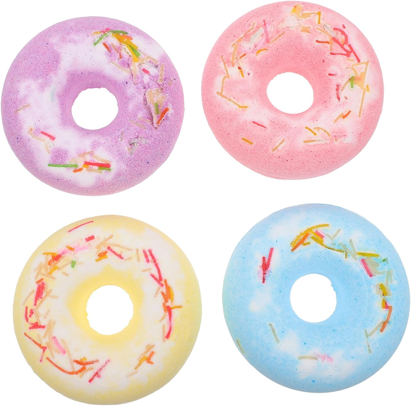 4Pcs Natural Bath Salt Moisturizing Explosion for Relaxing Random for Spa and Skin Care Each image number 1