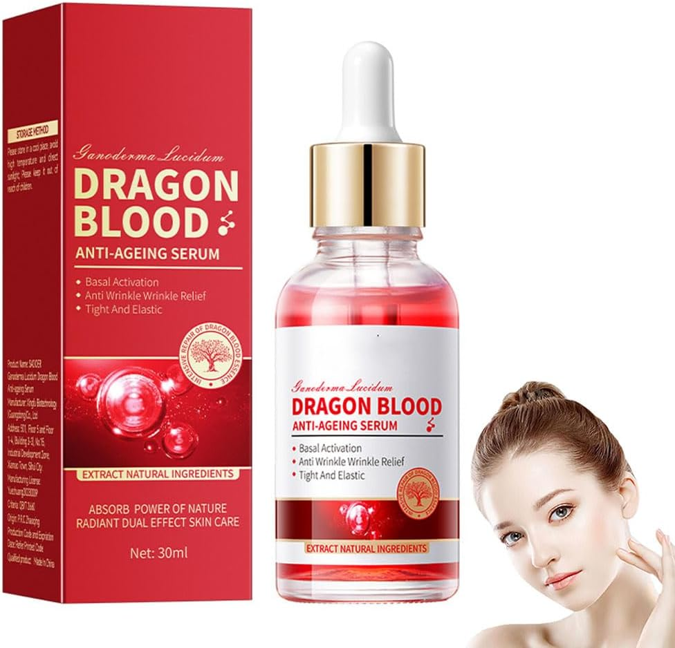 Dragon Blood Cream, Anti-Wrinkle Gel, Firming and Moisturizing Essence, Hydrating Film, Dragon Blood Skincare (Serum, 30Ml) image number 1