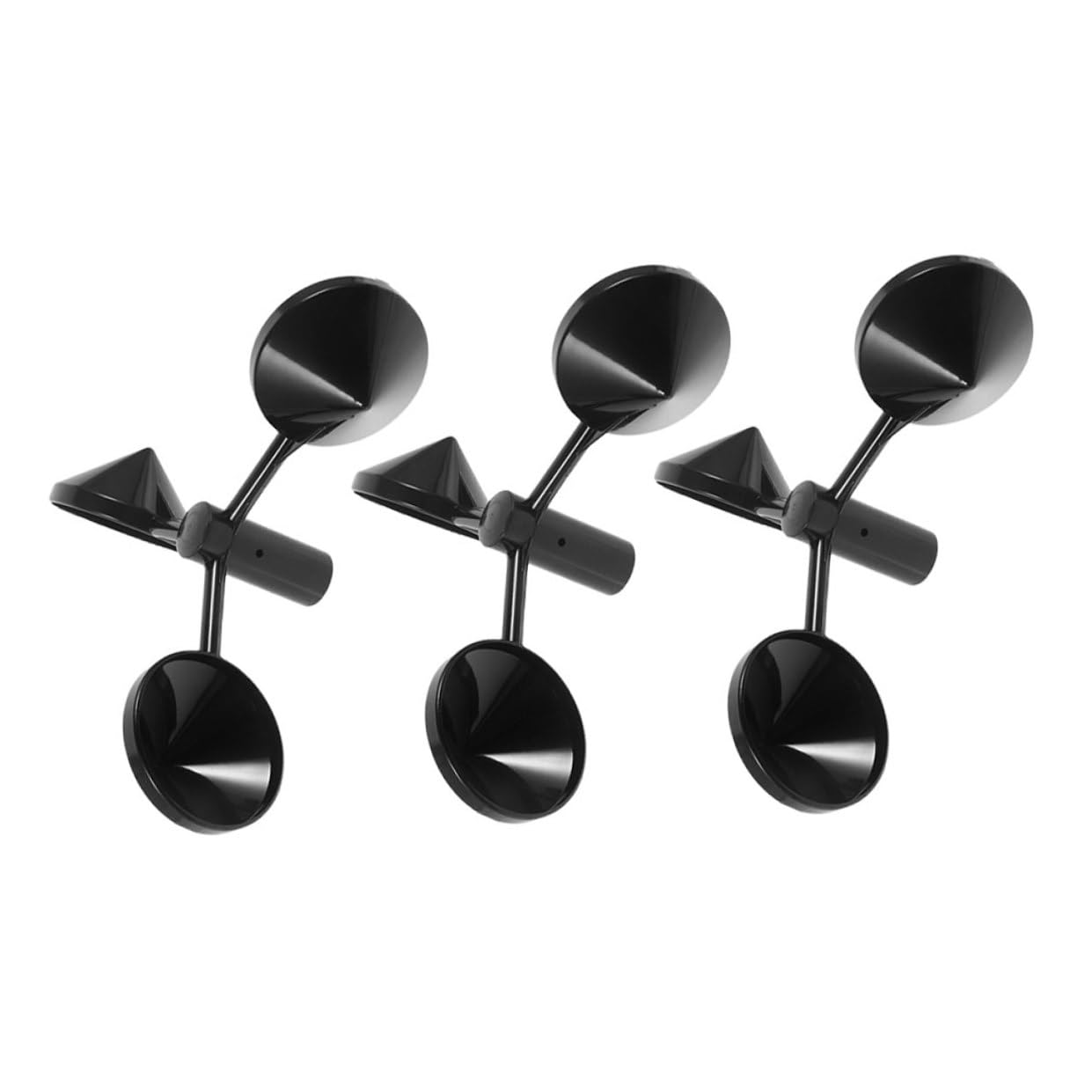 STAHAD 3Pcs Metal Wind Speed Measurement Cups Portable Anemometer Accessories for Precise Wind Monitoring HVAC Cfm Airflow Replacement Tool for Meteorological and Industrial Use image number 5