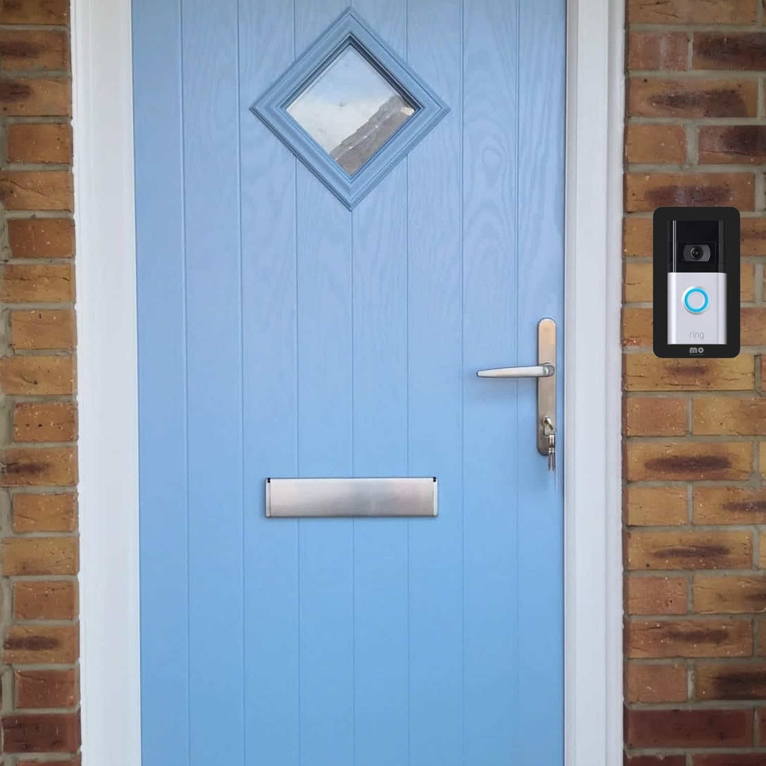 PAIKIUU Adhesive Ring Doorbell Mount with Adjustable 90 Degree Angle, 2 Way Installation Ring Doorbell Bracket No Drill with Screws Mounting Wedge Kit for Ring Video Doorbell image number 5