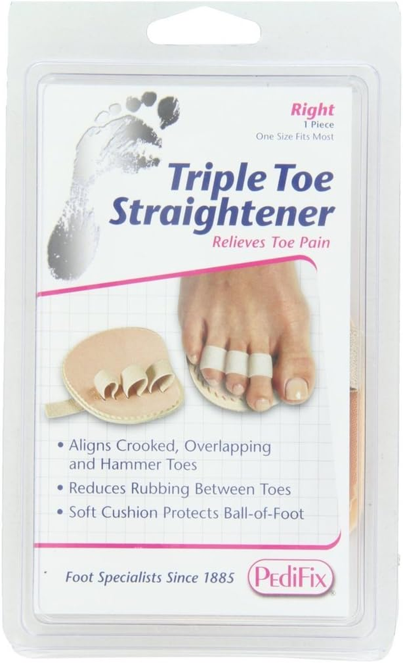 Pedifix Triple Toe Straightener, Right Foot image number 2
