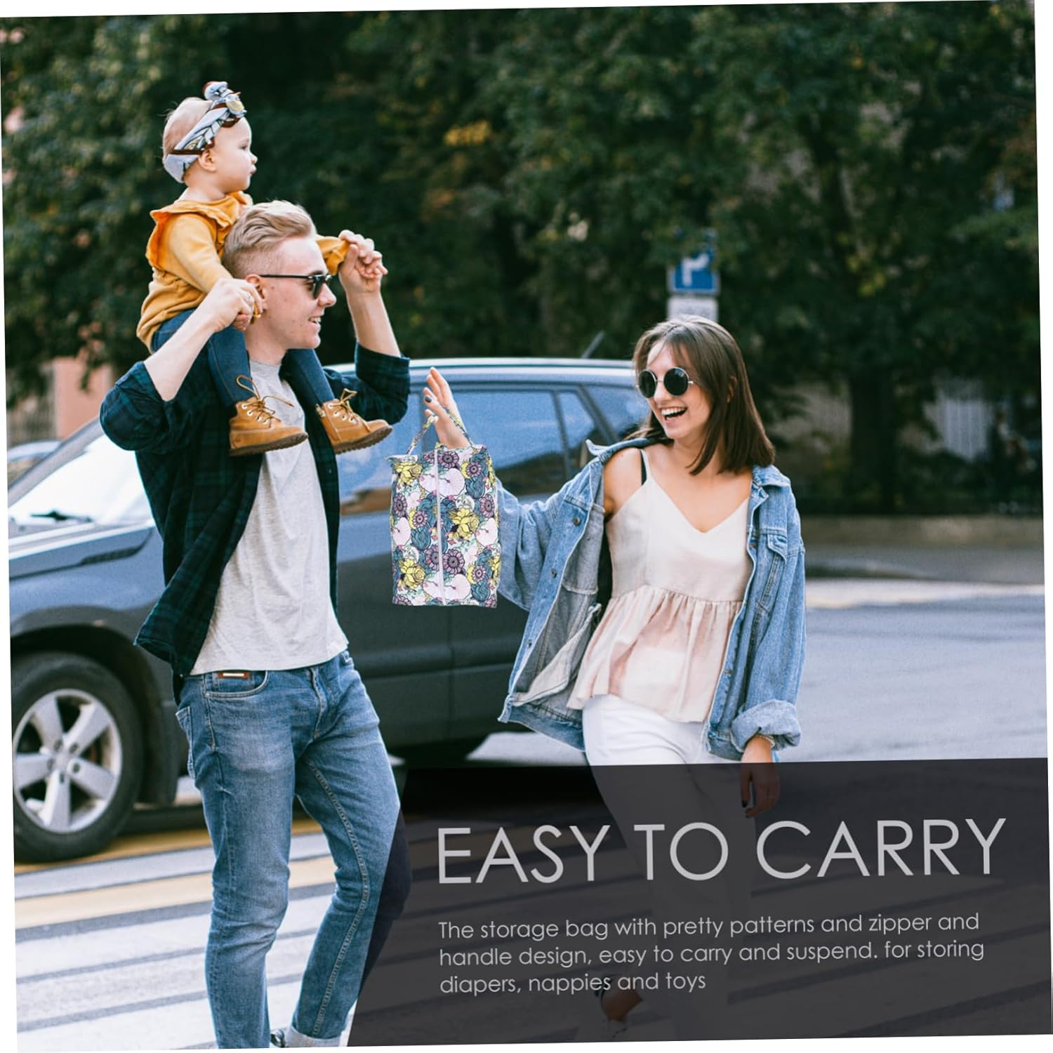 Ifundom Diaper Storage Bag for Boy Girl Multi-Functional Boy Girl Items Holding Pouch for Outdoor Activities and Lightweight Design for Travel and Daily Use