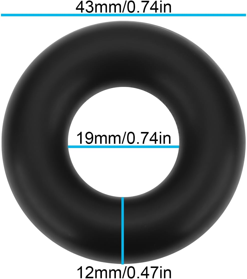 Ecsing 8Pcs Exhaust Mounting Rings 19X43X12Mm Gex7487 Compatible with Triumph TR7 TR8 image number 5