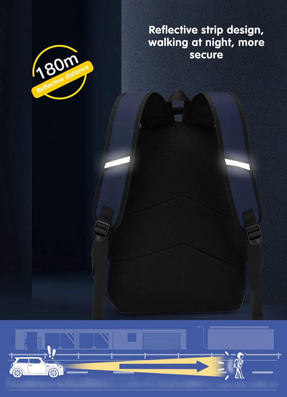 Astronaut Backpack for Boys Teens, Large Capacity School Bag Bookbag for Kids Elementary Middle image number 4