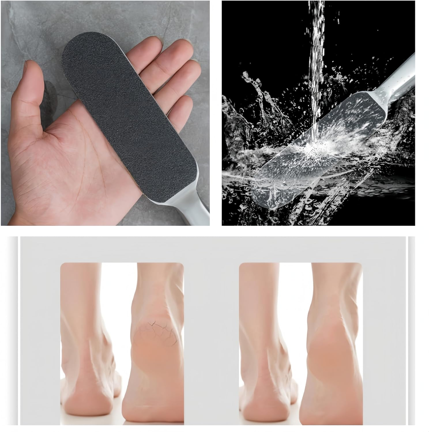 30 Pieces Foot File Foot Rasp Set, Granmagazz Pedicure, Replacement Sandpaper Refill Pads, Dead Skin, Cuticle Remover, Foot Rasp Replacement Sandpaper for Callus Removal, Foot Care image number 2