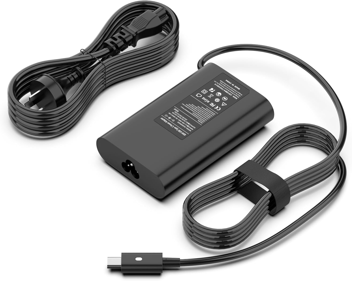 65W Dell USB C Laptop Charger for XPS 13 15 9345 9350 9360 9365 9370 9380 9560 DELL Latitude 5420 5290 5520 7420 7410 7370 7275 7280 7480 7490 Chromebook 3100 3400 5190 AC Adapter Power Cord image number 6