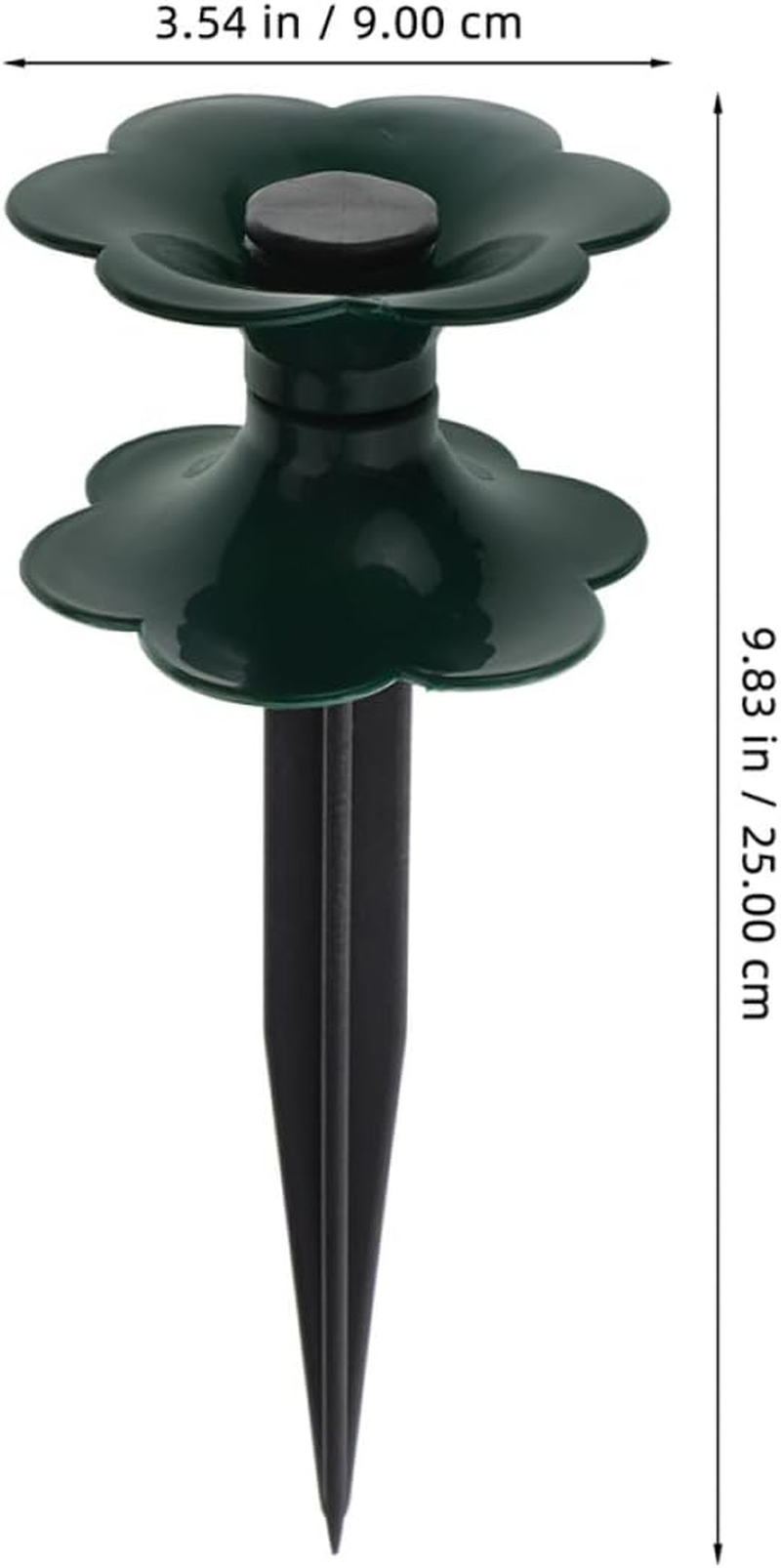 POPETPOP 6Pcs Garden Hose Guide Stakes with Spike Stand, Heavy Duty Water Pipe Holder for Lawn and Flower Bed, Versatile Hose for Outdoor Gardening image number 3