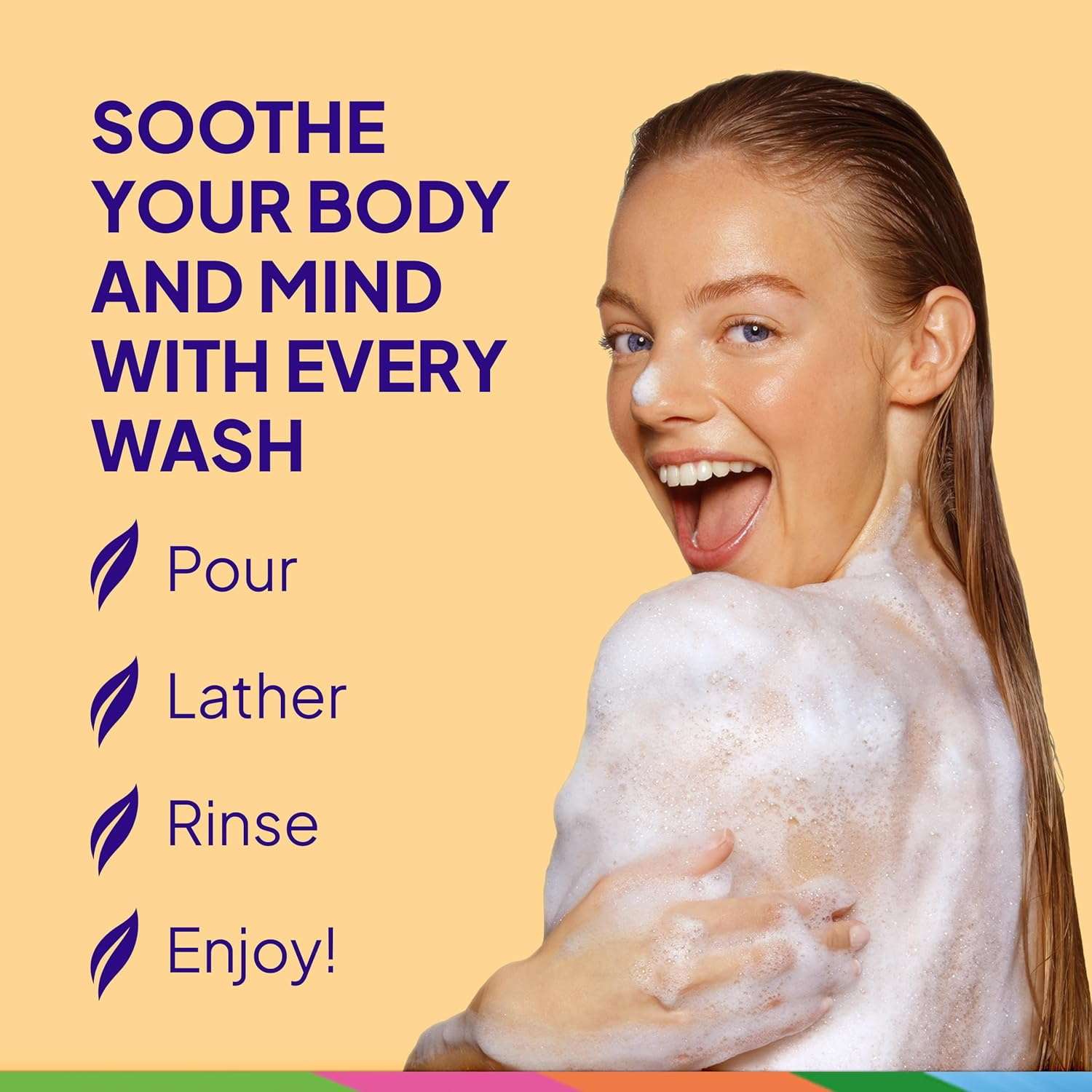 ST. Ives Oatmeal and Shea Butter Body Wash 650 Ml image number 3