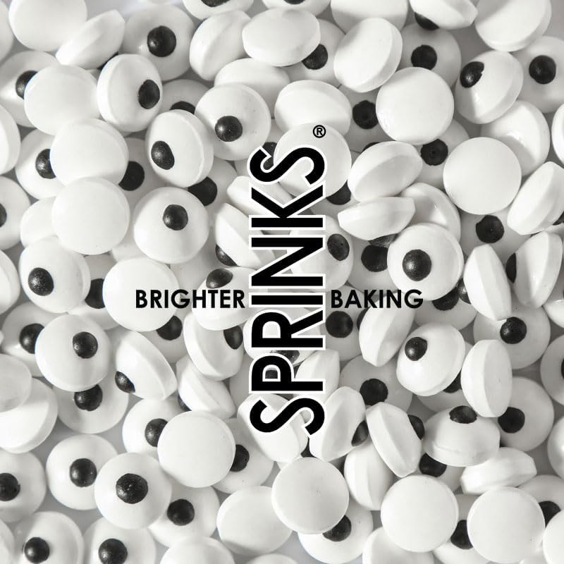 Sprinks Small Eyes 500G | Sugar Sprinkles for Cake Decorating | Edible Decoration for Cakes | Cupcakes | Cookies | Brownies | Ice Cream | Sundaes image number 2