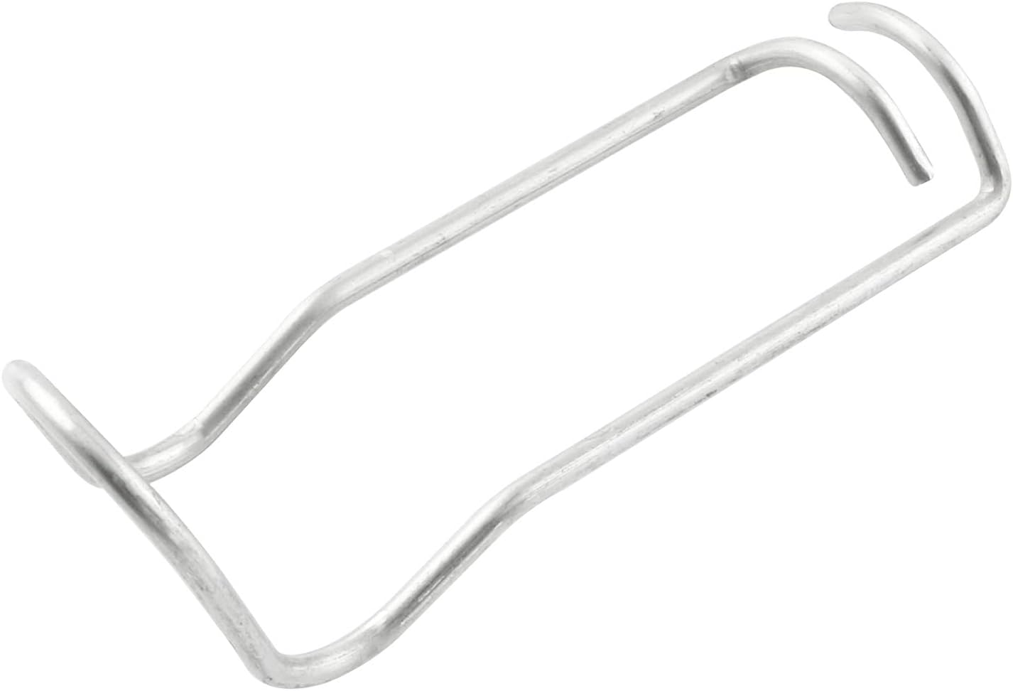 TAODAN 20PCS 11Mm Climbing Pipe Support Fixing Tool Pipe Support Clamp Vegetable Trellis Wire Clip Plant Cages Steel Buckle Fixing Clamp Plant Cages Connector for Garden Greenhouse Plants image number 1