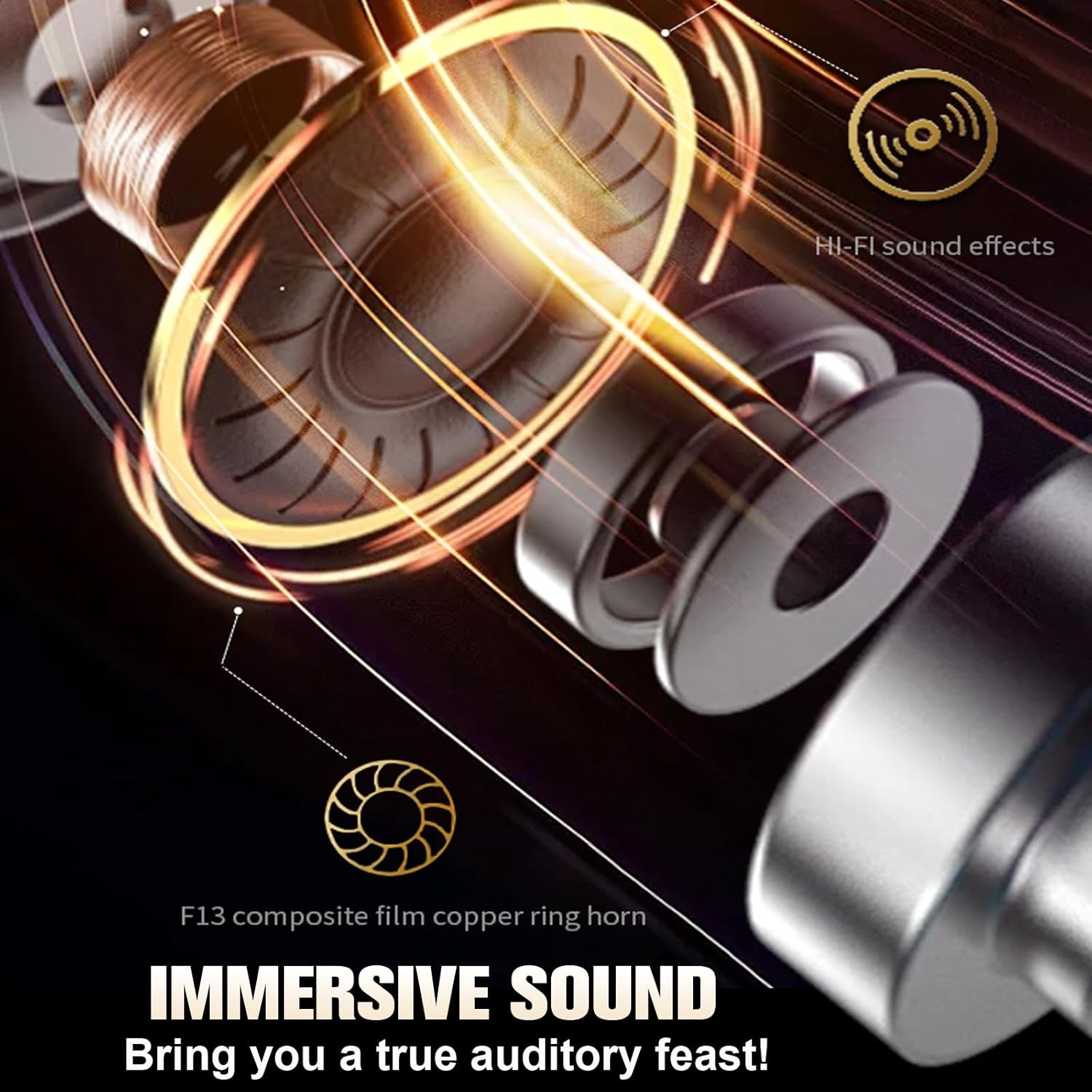 Wireless Bluetooth Gaming Earbuds with ENC Noise Cancelling Mic Low-Latency Inear Gaming Earphones Bluetooth 5.4 Soft in Ear Headphones 25H Battery Sports TWS Earbuds for Pc/Ps5/Xbox/Switch Games image number 4