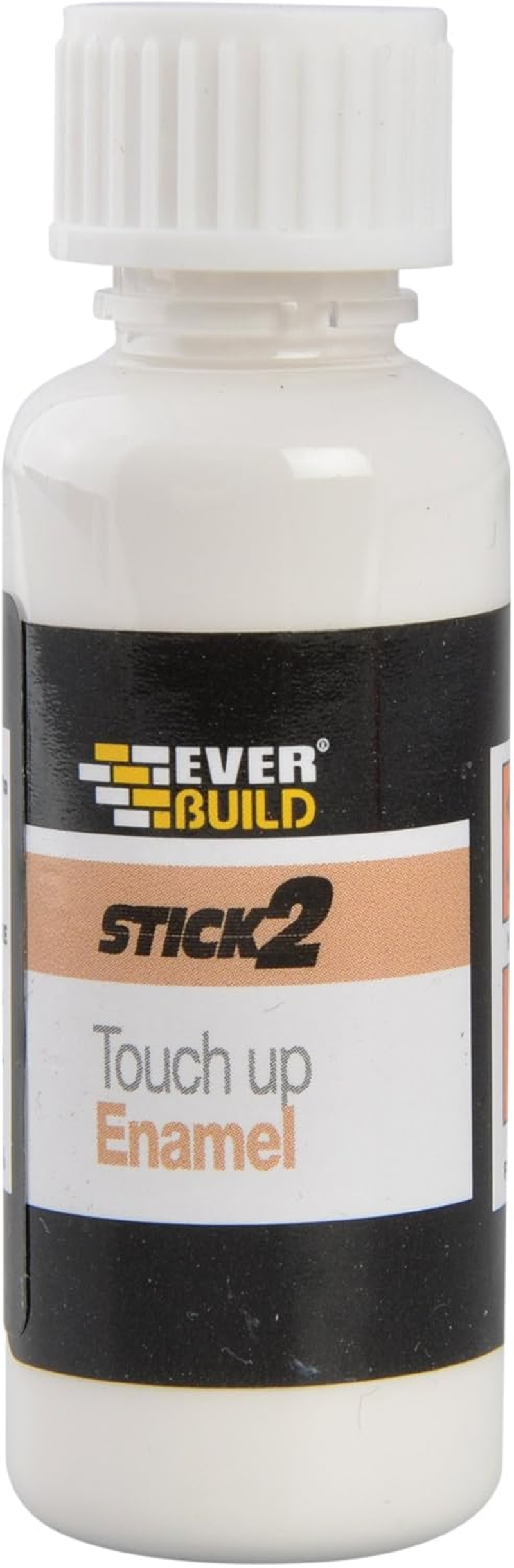 Everbuild Stick 2 Touch up Enamel &ndash; Weather Resistant &ndash; Excellent Colour Retention &ndash; Quick Drying &ndash; Premium Quality &ndash; High Gloss &ndash; White &ndash; 25Ml image number 1