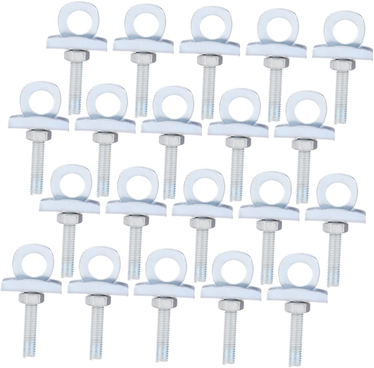 Sosoport 20Pcs Bike Chain Adjustment Screws Adjustable Chain Tensioner for Cycling Equipment for Adult Bike and Cycling Accessories image number 5