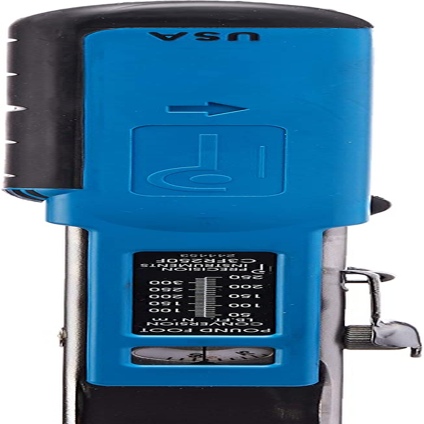 Precision Instruments PREC3FR250F Silver 1/2" Drive Split Beam Torque Wrench with Flex Head image number 3