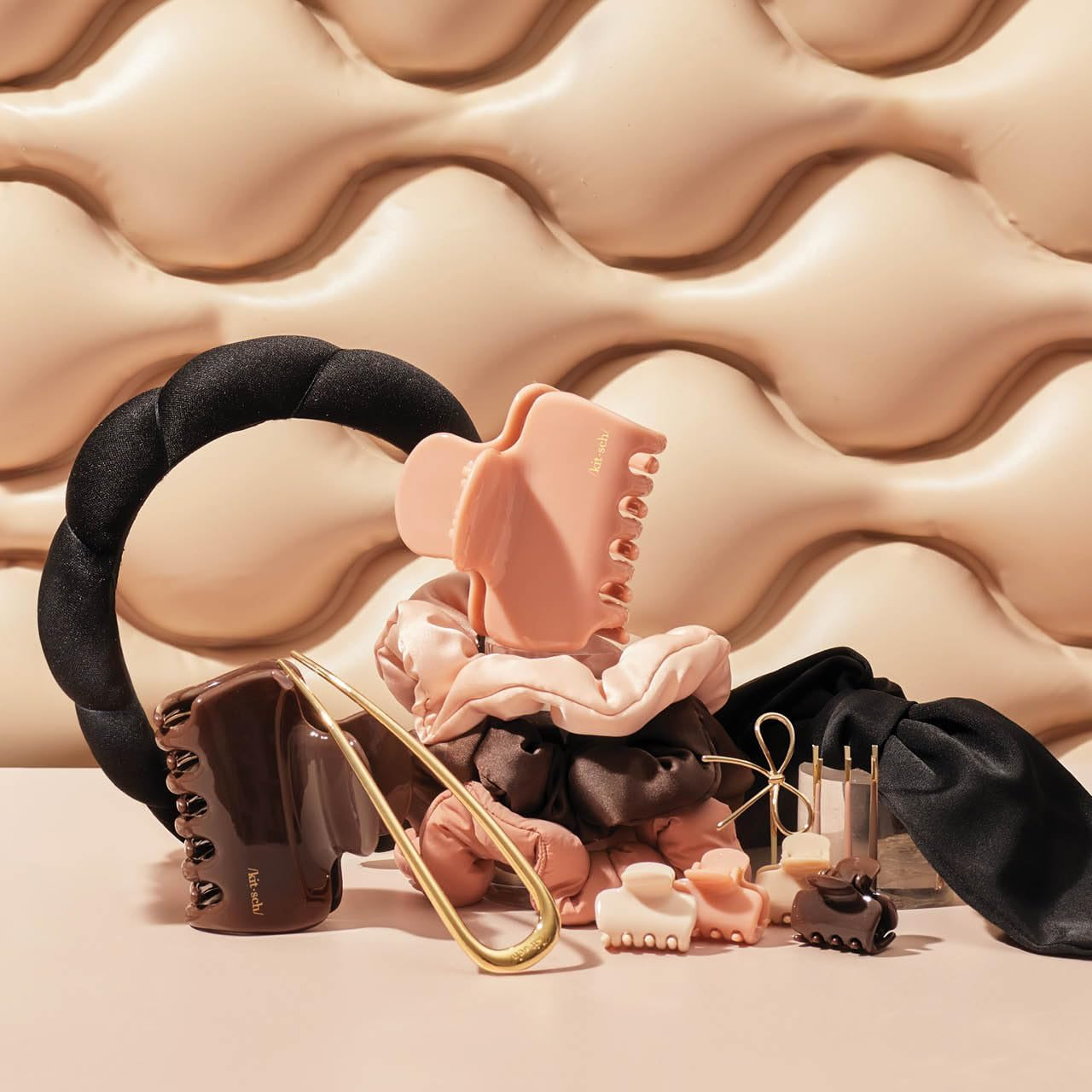 Kitsch Metal French Hair Pin for Women, Hair Fork for Buns, French Twist Pin for Easy Hairstyle, Perfect for Long and Thick Hairs - 2Pcs Gold image number 6