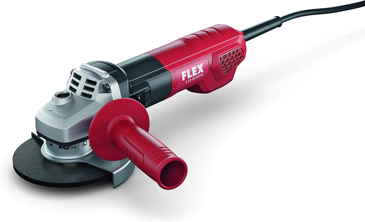 Flex 495255 Angle Grinder L 13-10 125-EC (1300 Watt, Grinder with Additional Handle, Idle Speed 10,000 /Min, Tool Holder M 14, Max. Sanding Body Diameter 125 Mm) image number 6