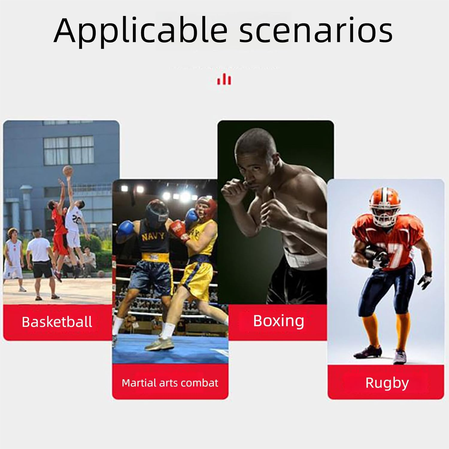 YAKESD Mouth Guard Sports - Sports Mouthguard - Customizable Fit, Ideal for Hockey, Lacrosse, Baseball, Wrestling - Adult & Youth Mouthguard with Strap Included image number 6