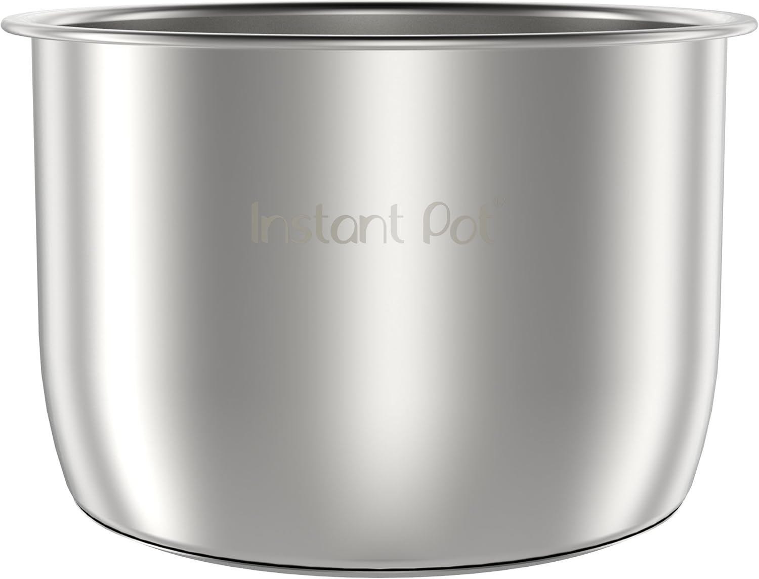Instant Pot Genuine Stainless Steel Inner Cooking Pot, 5.7 Litre Capacity | Food Grade 304 18/8 Stainless Steel | 3-Ply Bottom for Even Heat Distribution | Polished Surface with Inner Safety Markings image number 2