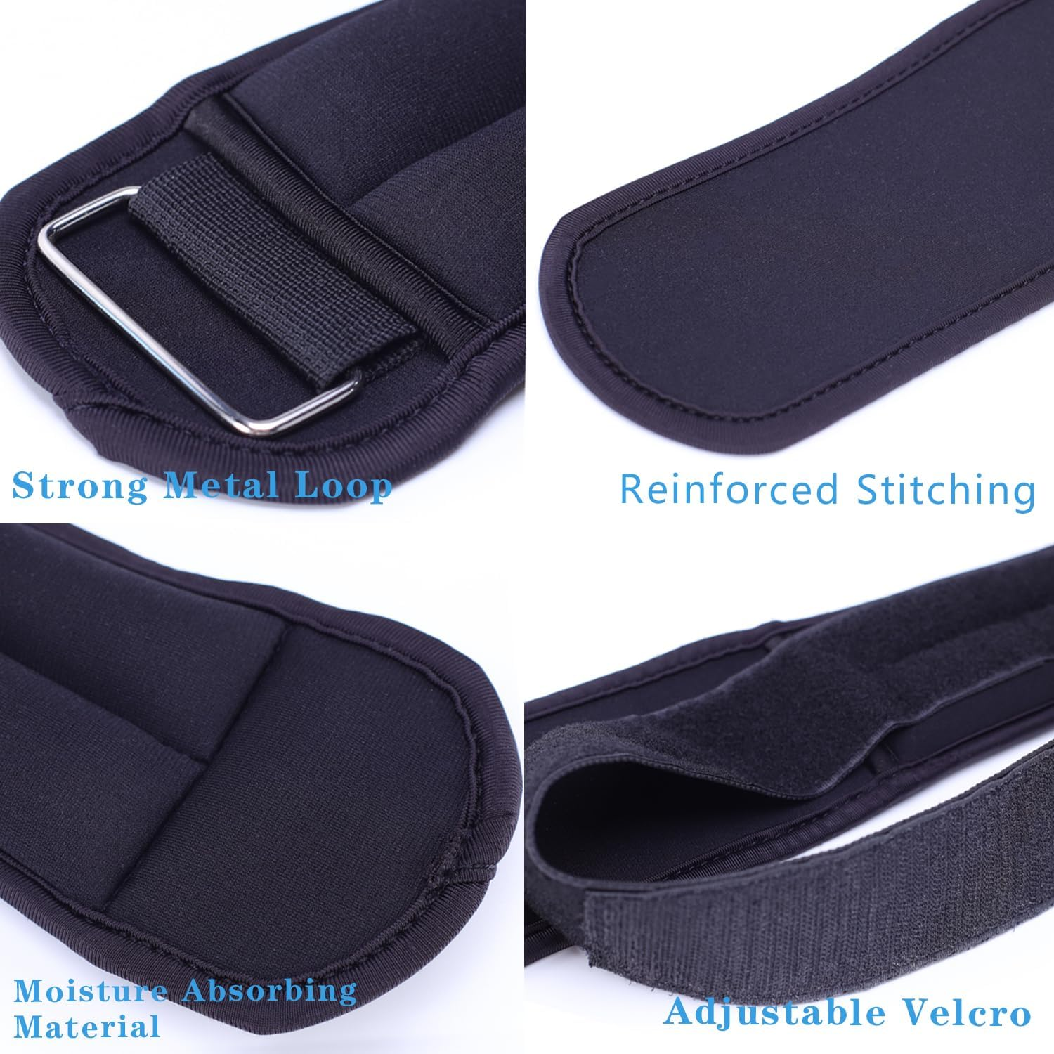 Weighted Belt 30"-42"Adjustable Sport Fitness Belt for Abs Strengthening Workout Body Shaping Core and Weight Loss image number 3