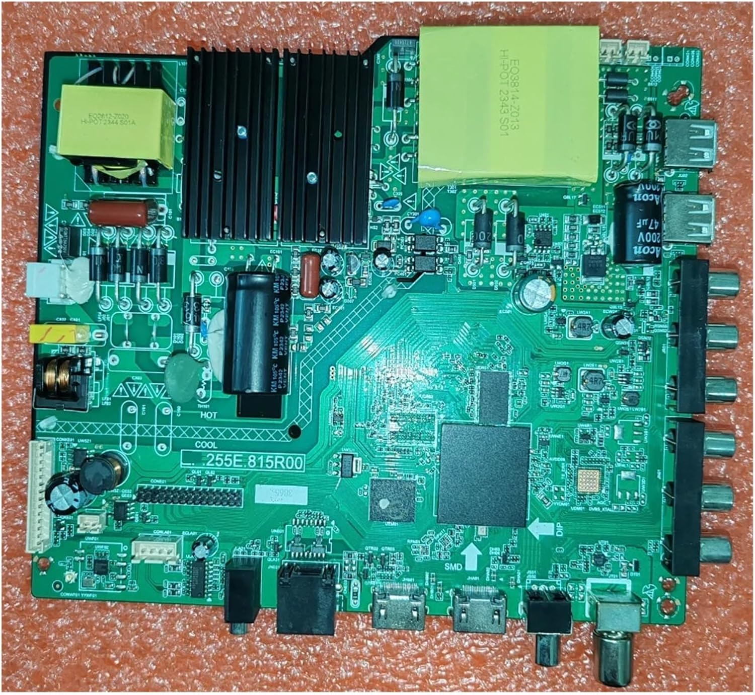 TV Motherboard Replacement Spare Parts, Compatible for ZP.255E.815R00, 3-In-1 TV Motherboard TV Accessories image number 4