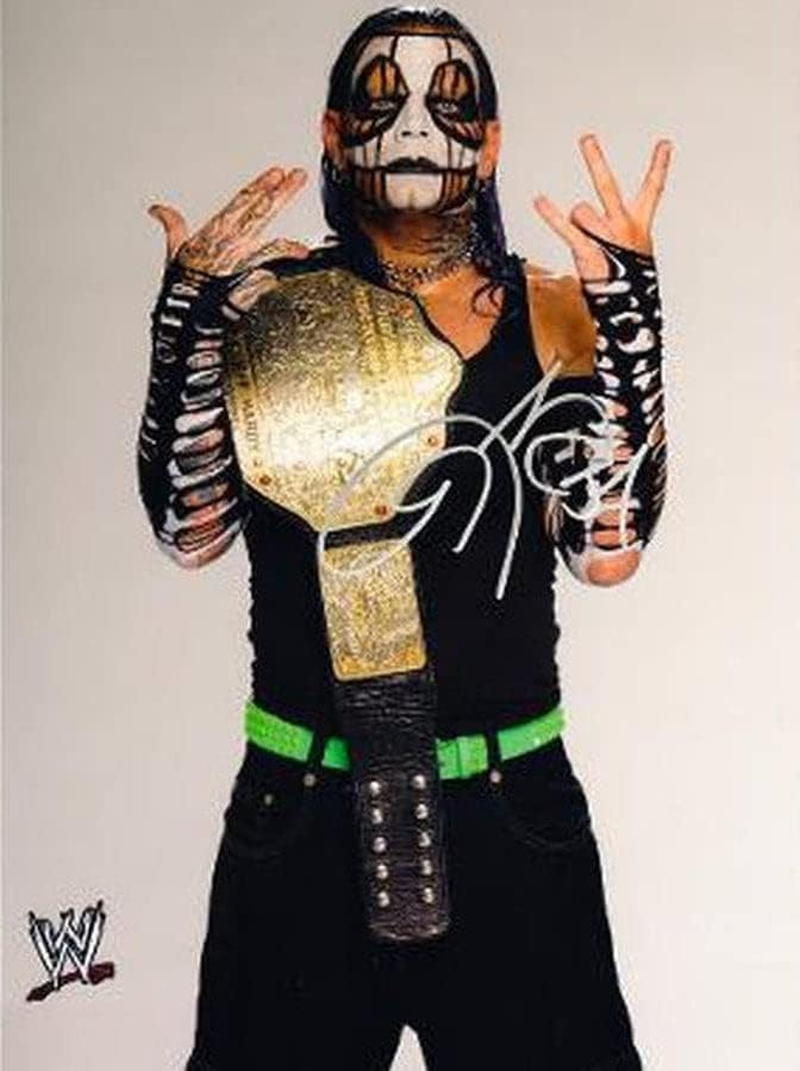 Jeff Hardy WWE Signed Autographed Photo Poster Memorabilia A4 210X297Mm